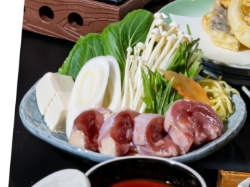 伊勢赤鶏の白湯鍋 | 榊原温泉　神湯館　お料理